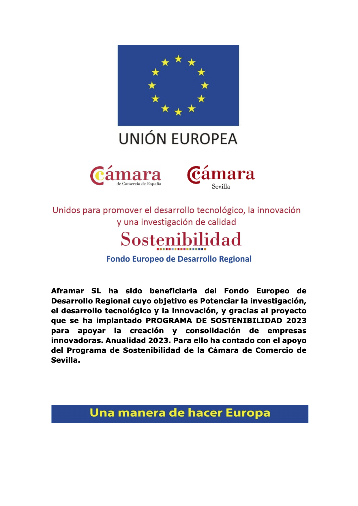 Programa Sostenibilidad 2023